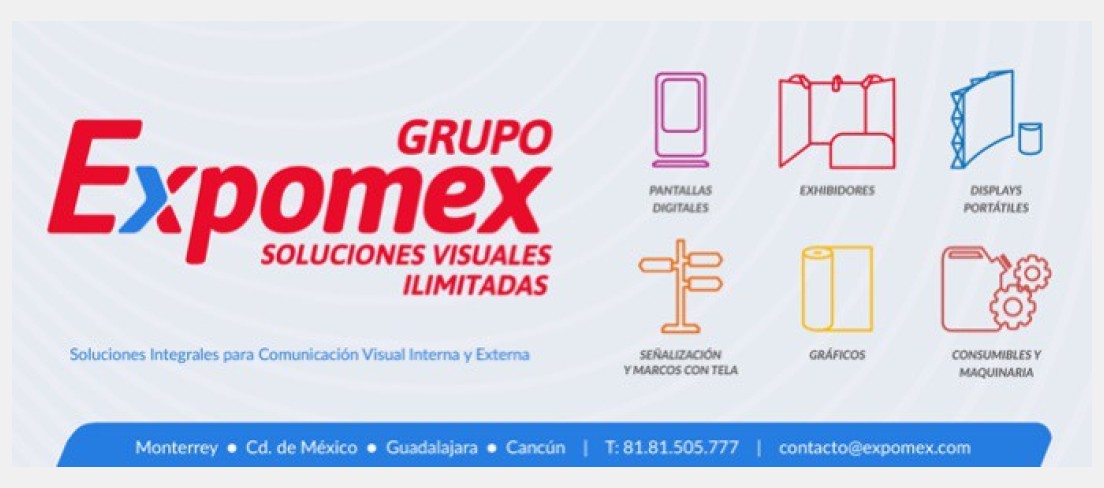 Grupo Expomex — Soluciones visuales ilimitadas